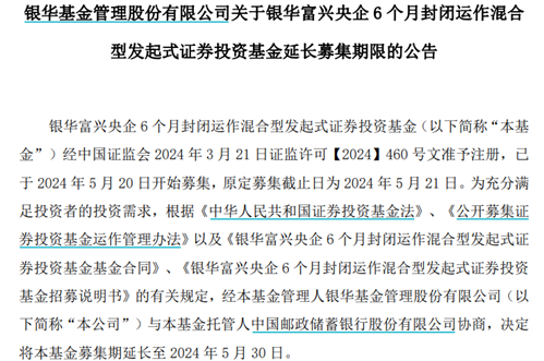 头条新闻:新澳门王中王资料公开_明星基金经理发起式产品遭遇延募？背后或另有实情，年内已有5只发起式延募  第1张